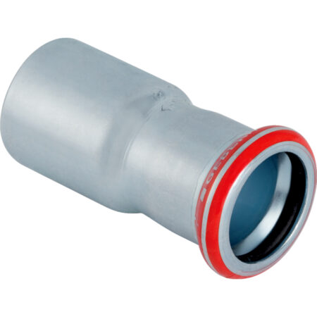 GE Mapress C-Stahl Reduktion mit Einschubende, d108 x 76,1mm