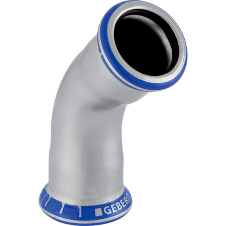 GE Mapress Edelstahl Bogen 45 Gr. d18mm