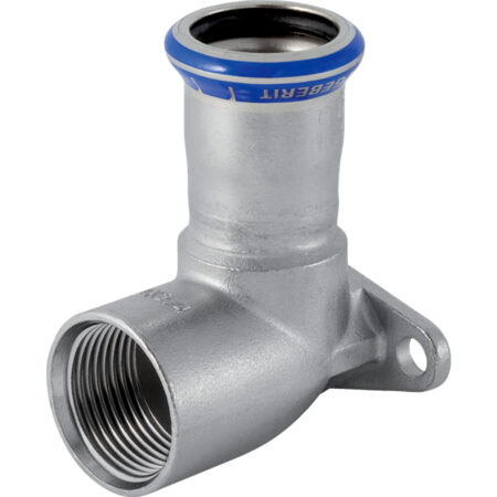 GE Mapress Edelstahl Anschlusswinkel 90 Gr. d22mm x Rp3/4