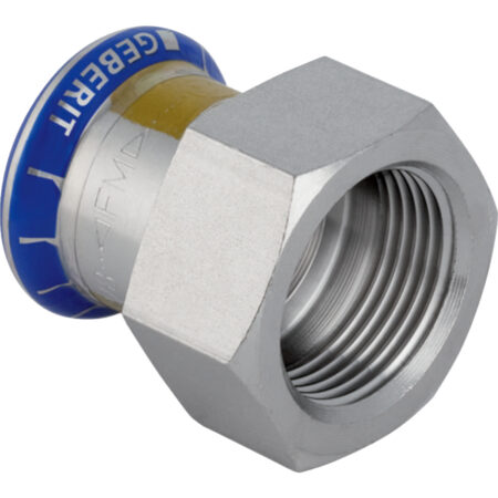 GE Mapress Edelstahl Gas Uebergang d28mm x Rp1