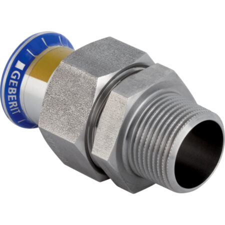 GE Mapress ES Gas Uebergangsverschr. UeWM CrNi, flachdichtend d28mm x R1