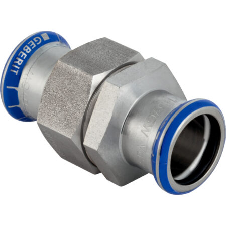 GE Mapress Edelstahl Verschraubung mit UeWM aus Edelstahl d18mm