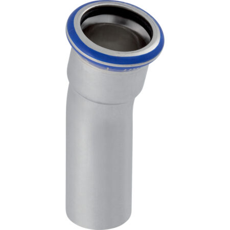 GE Mapress Edelstahl Bogen mit Einschubende 15 Gr. d28mm