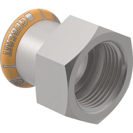 Geberit Mapress Therm Übergang mit Innengewinde: d=42mm, Rp=1 1/4″