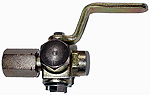 Klinger Manometerhahn 1/2" IG Kontrollanschl.3/4" Ms. vern.