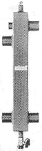 Magra Hydraulische Weiche 1"IG WST60, inkl. Isolie. 3 m3/h