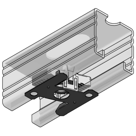 Stex Montageplatte MP 45, M10 gvz