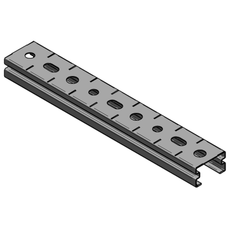 Montageschiene C-Profil Stex, 35 / 20 / 0,8 mm L= 2 m fbv