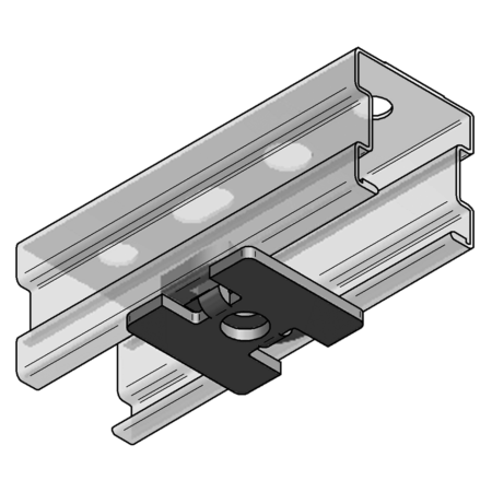 Stex Gewindeplatte GP 35, M8 gvz