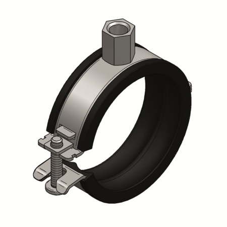 Rohrschelle SIGMA M8/M10 20 x 1,0 mm 25 - 29 mm, 3/4"