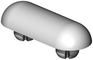 MKW Langpuffer für Brille (Stand.puffer)