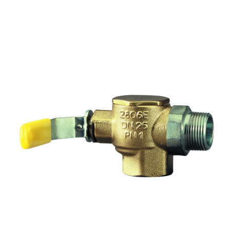 BWT Mondseer Fig. 2806E 1' Gas-Eckkugelhahn inkl. TAS