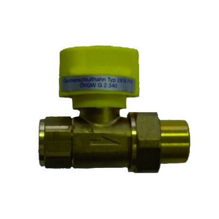 BWT Mondseer Fig. 2816 3/4' m. Flügelgr. Gas-Anschlusskugelhahn