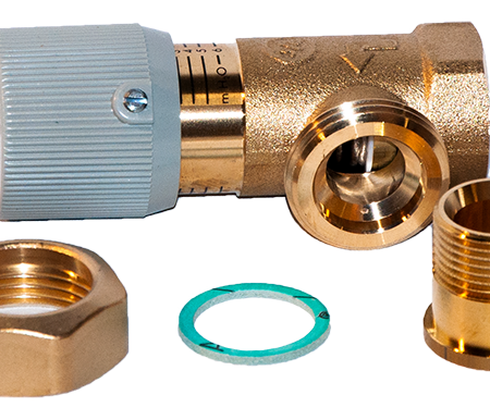 Novelan ÜVD Überströmventil 3/4" Dual