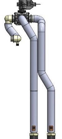 PANASONIC 3-Wege-Umschaltventil-Set CZ-NV1