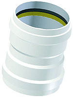 PP-Polo-Eco-Plus Premium Doppelmuffe DN150/da160mm f.SN8/12/16 weiss