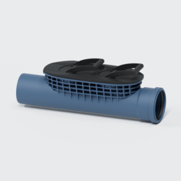 POLO-EHP Control Reinigungsrohr DN 110, blau