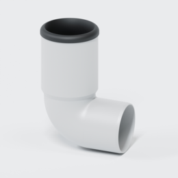 POLO-KAL WC Anschlussbogen DN 110/87