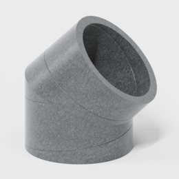 POLO-KWL ISO-Bogen DN 160/45