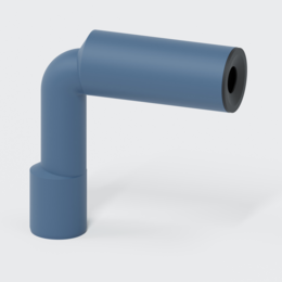 POLO-KAL Siphonbogen lang DN 40-50/32 (1 1/4")