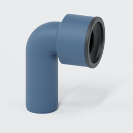 POLO-KAL Siphon-Anschlussknie DN 32/32 (1 1/4")