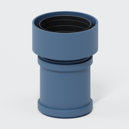 POLO-KAL Übergang von Spitzende auf Spitzende anderer Werkstoffe DN 125/135-142mm