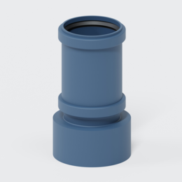 POLO-KAL Übergang von Spitzende auf Spitzende anderer Werkstoffe DN 75/78-86mm