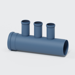 POLO-KWL Lüftungsverteiler DN 160/3x75