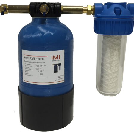 IMI PNEUMATEX Enthärtungsarmatur mit Filter Refill 16000, Eingang G3/4, Ausgang G3/4