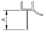 WASSERABWEISPROFIL L=1200 "18" TRA UNIVERSAL EN/ET/EI-1/EI-2/EI-3