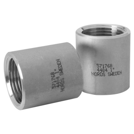 Nords Muffe R-201 3/4" Wkst.1.4404 / 316L