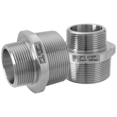 Nords ReduziernippelR-209 1/2"x3/8" Wkst.1.4404 / 316L(1.4436)