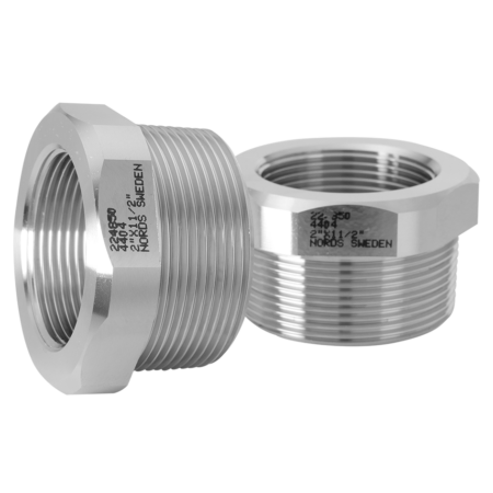 Nords Buchse R-211 1/2"x1/4" Wkst.1.4404 / 316L