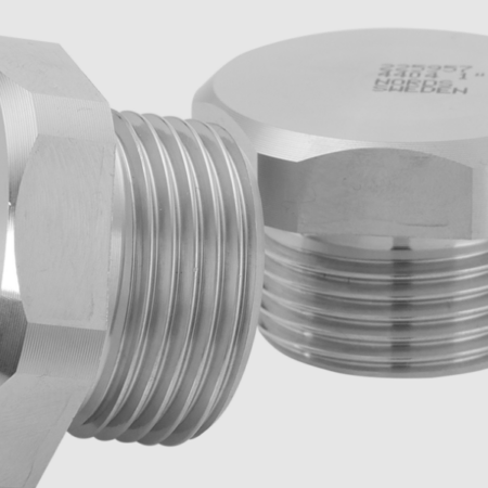 Nords Sechskantstopfen R-236 1/2" Wkst.1.4404 / 316L