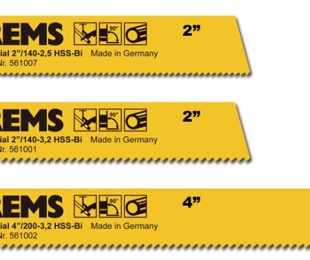 REMS Spezialsägeblatt 4"/200-3,2, 5er-Pack