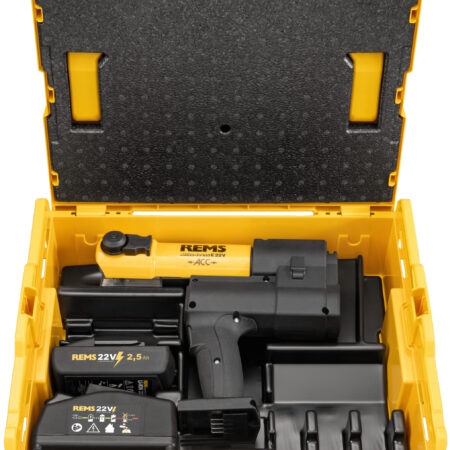 REMS Akku-Press E 22V ACC Basic-Pack L-Boxx