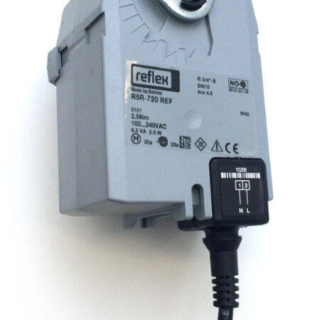 Reflex Motorkugelhahn Safecontrol Rp 1/2' als Umrüstsatz für Nachspeisung