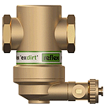 Reflex Schmutzabscheider Exdirt D 2, Gewinde, ohne Magnet, 10 bar
