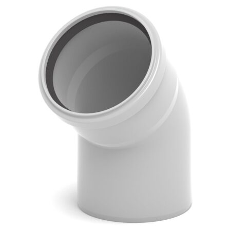 RAUSILENTO Bogen DN 50 / 45 Grad