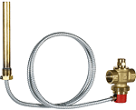 Resideo Therm Ablaufsicherung TS131 Messing 95 GradC, 1300 mm, 3/4 ", A