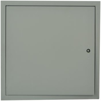 RF Hahntüre 10" 25x25cm weiß beschichtet