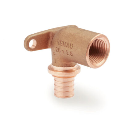 REHAU Wandwinkel RAUTITAN RX+ 16 - Rp 1/2 lang