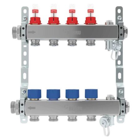 REHAU Verteiler HKV-D AG V2A I 4 Kreise
