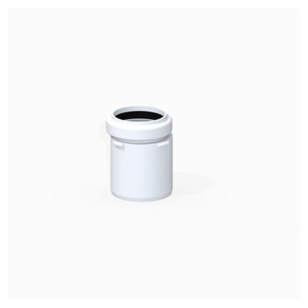 RAUPIANO PLUS Übergangsrohr kurz DN 50/40