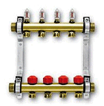 Roth Heizkreisverteiler mit DFA HK 9 1"AG/absperrbar