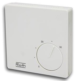 Roth Raumthermostat Basicline H/C 230 Volt