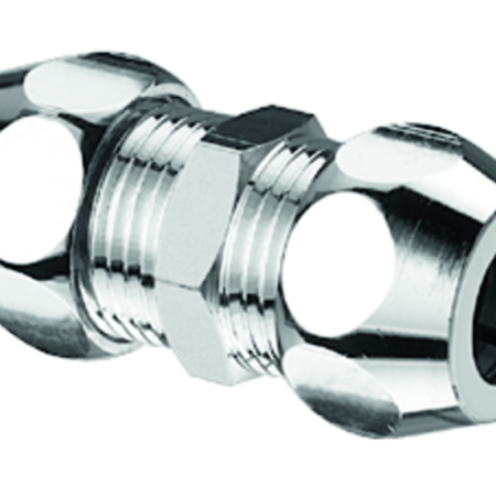 SCHELL Gerade-Doppel-Verschraubung, Ø 12 mm (DN 15 G 1/2 AG), Ø 12 mm (DN 15 G 1/2 AG)