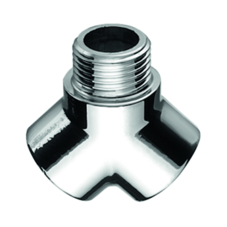 SCHELL Gabelstück, DN 15 G 1/2 AG, 2x DN 15 G 1/2 IG, chrom
