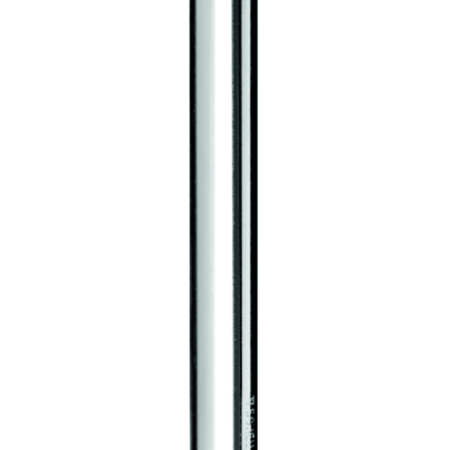 SCHELL Kupferrohr Ø 12 mm, Einerseits mit Bördel Ø 18 mm für G 1/2 Überwurfmutter, andererseits glatt, 1000 mm, chrom