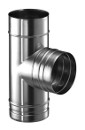 Schiedel Prima Plus T-Stück 90° mit Stutzen, Durchmesser 130mm